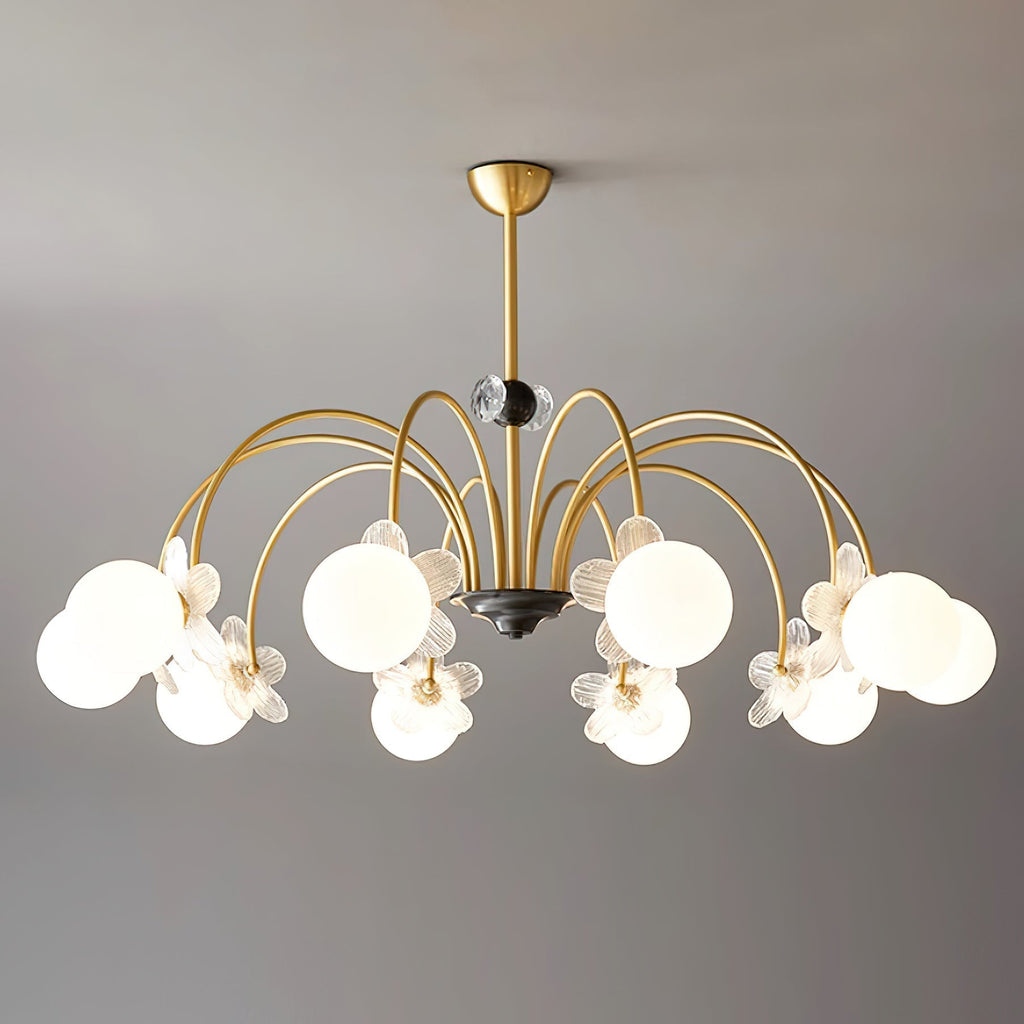 Petalia Lustre Laiton - Neutralighting