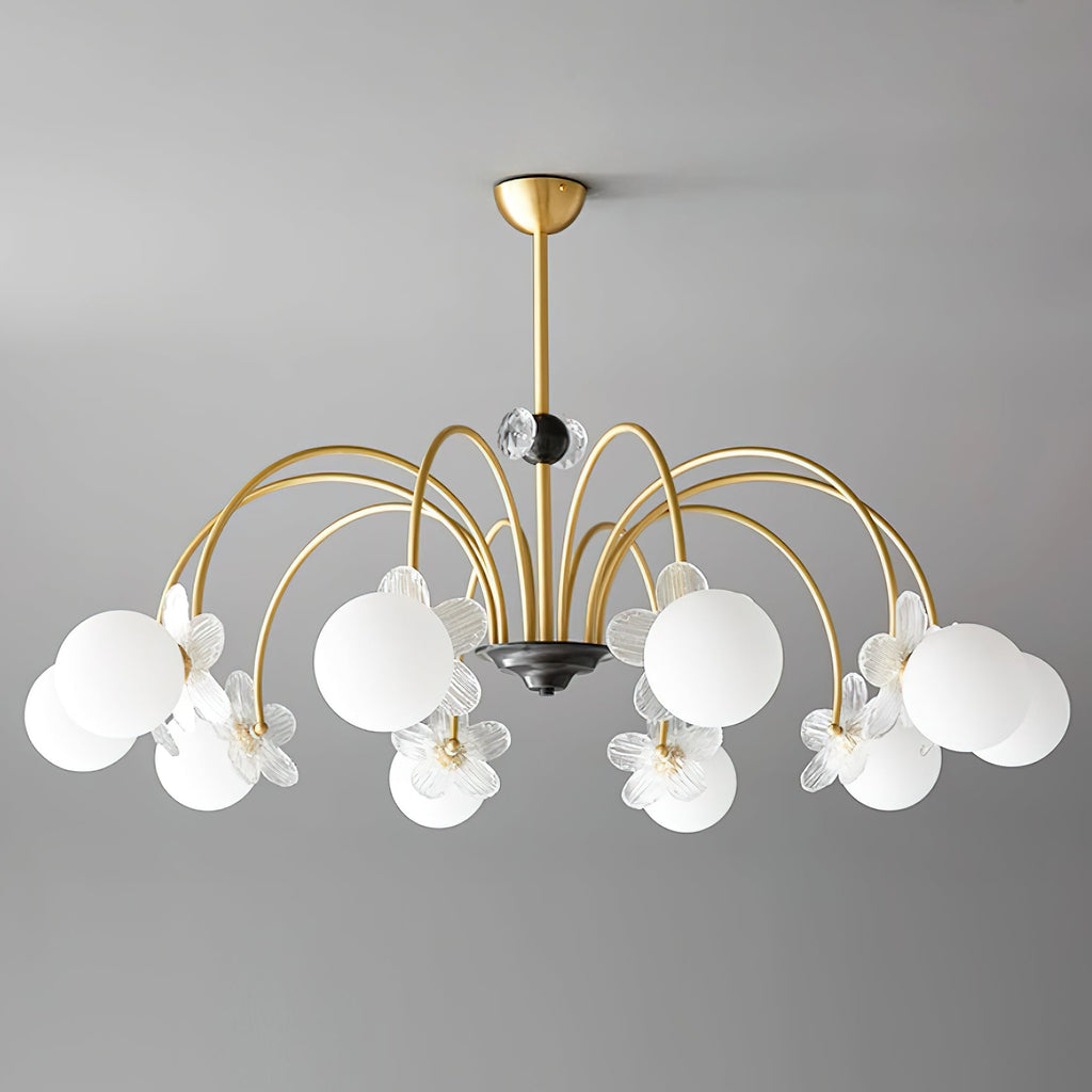 Petalia Lustre Laiton - Neutralighting