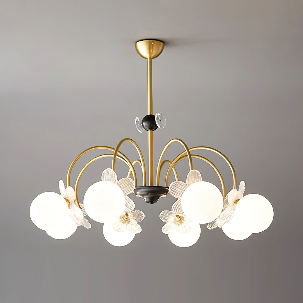 Petalia Lustre Laiton - Neutralighting