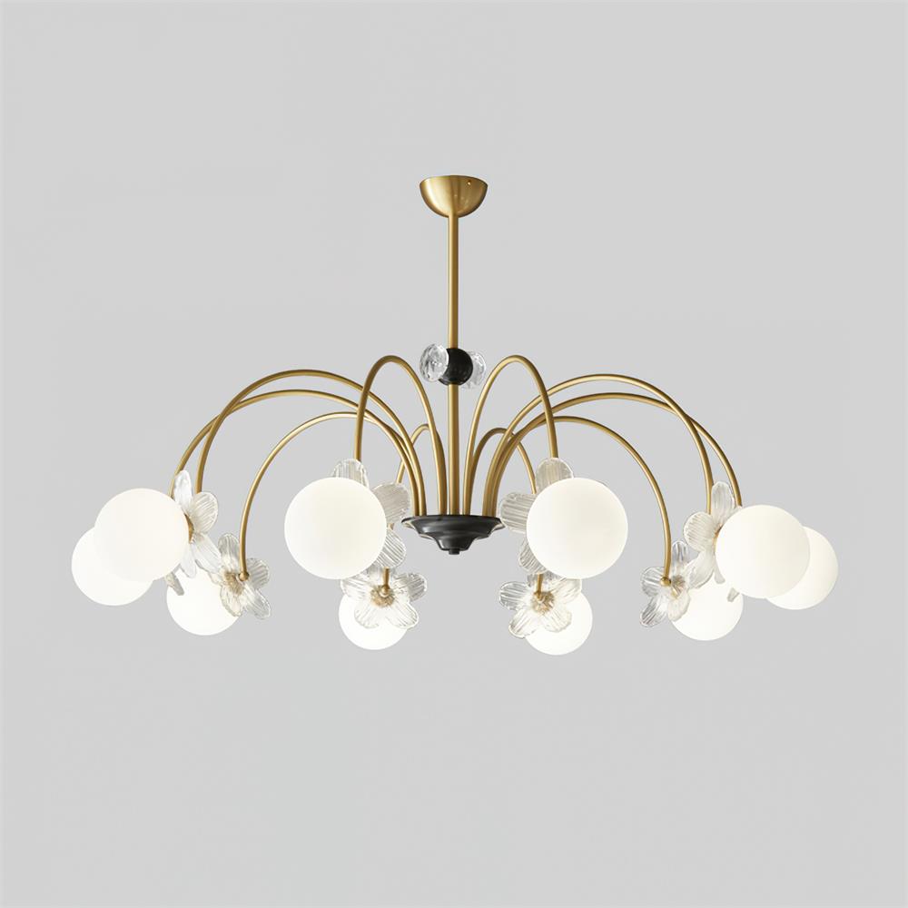 Petalia Lustre Laiton - Neutralighting