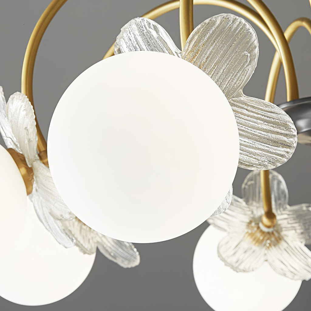 Petalia Lustre Laiton - Neutralighting