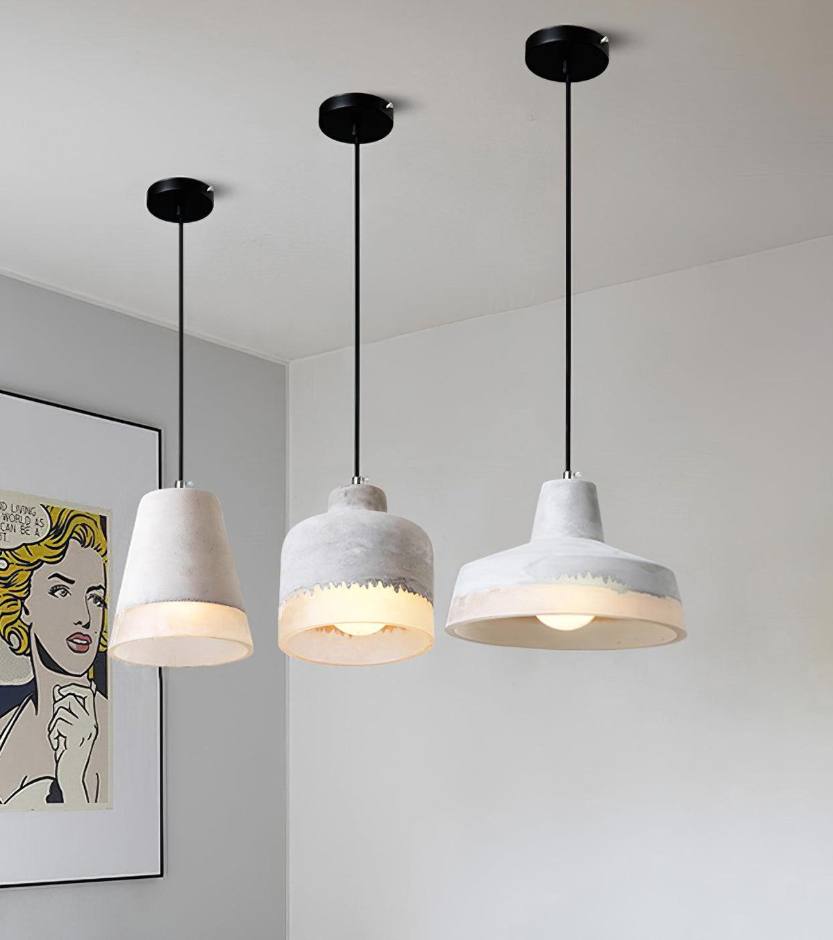 Zalora Suspension en Résine Scandinave - Neutralighting