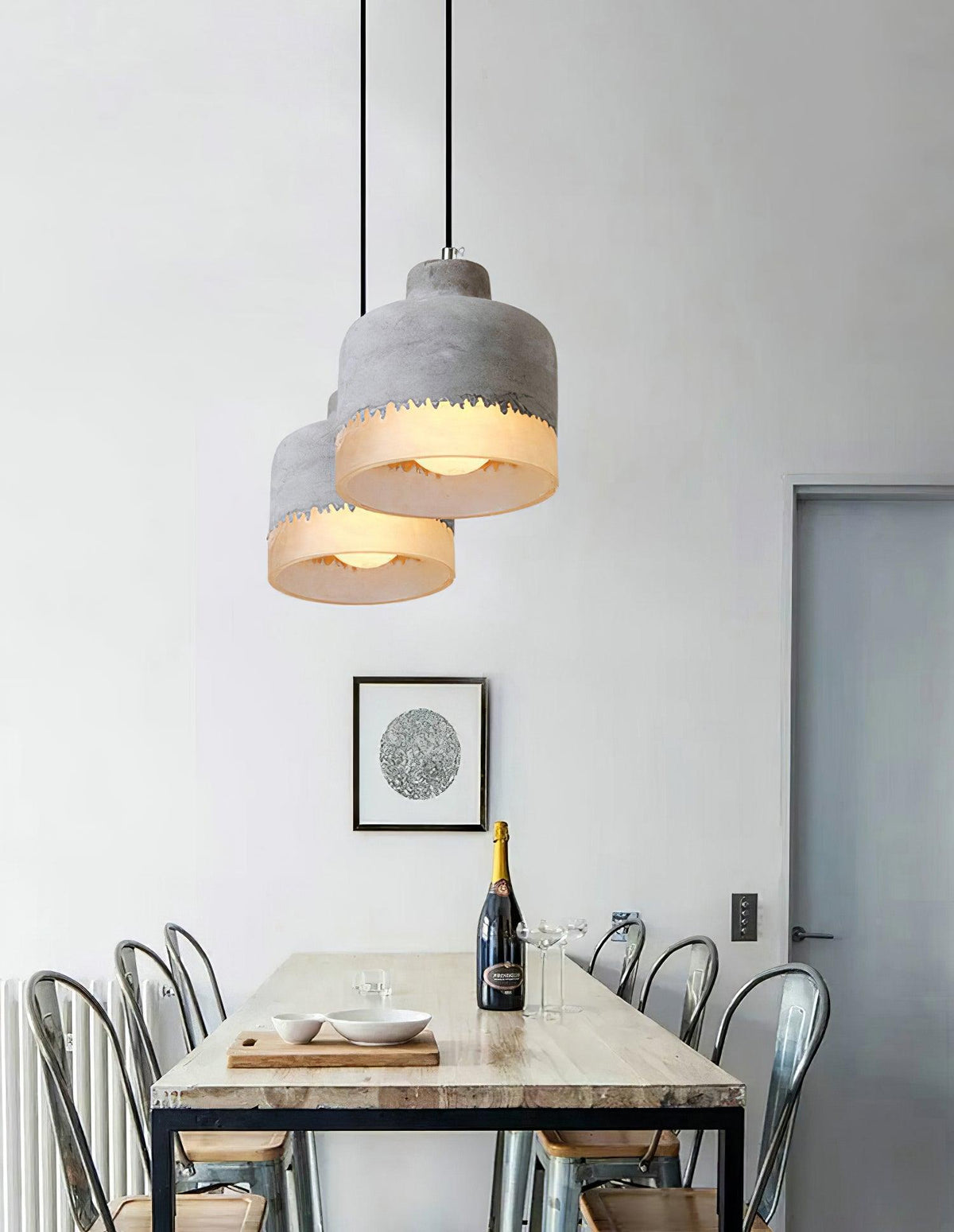 Zalora Suspension en Résine Scandinave - Neutralighting
