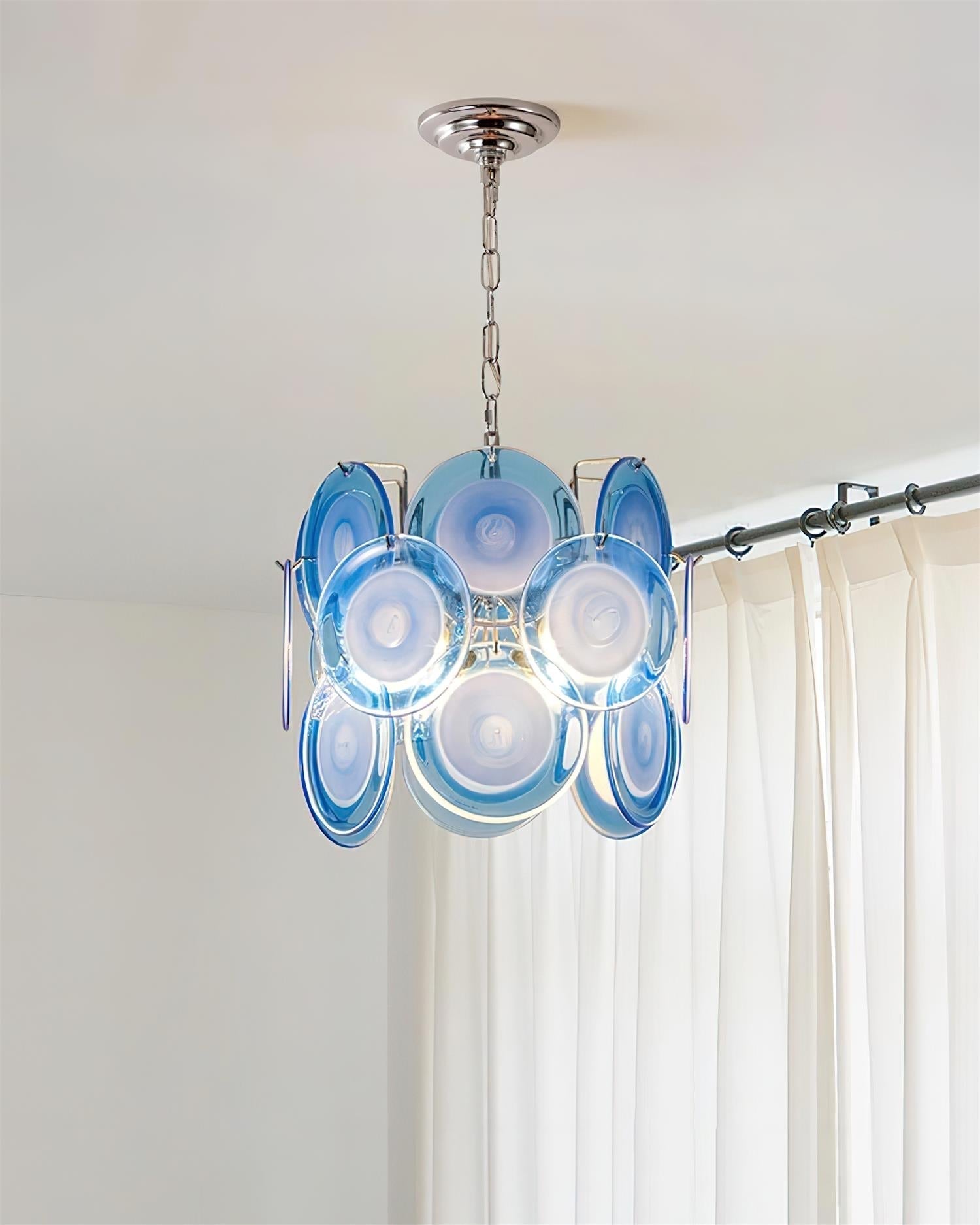 Delmar Lampe Pendante Verre Moderne - Neutralighting