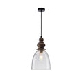 Inert Lampe Pendante en Bois et Verre Minimaliste Moderne - Neutralighting