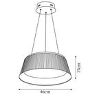 Delta Lampe Suspendue Profil Bas Bois Intérieur - Neutralighting