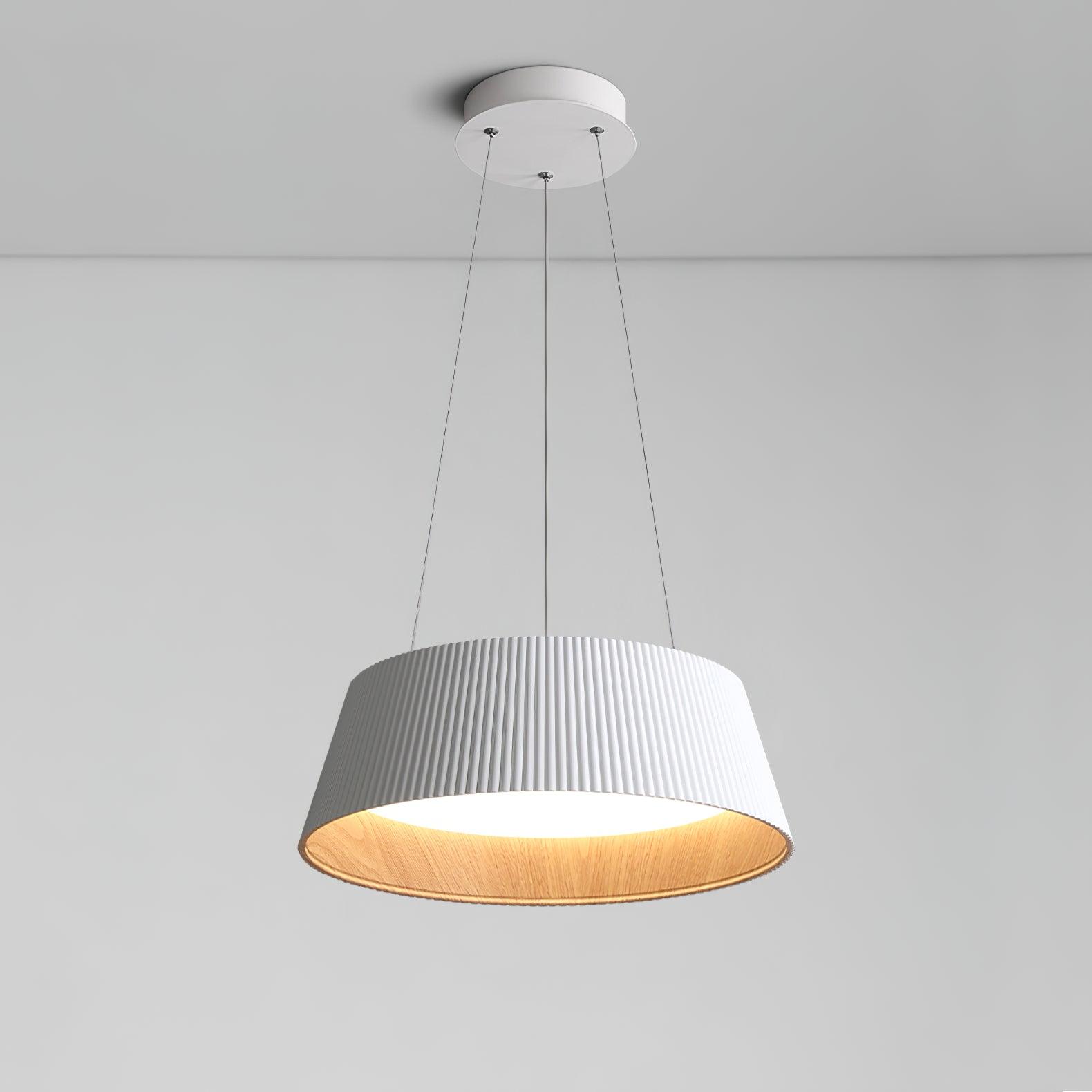 Delta Lampe Suspendue Profil Bas Bois Intérieur - Neutralighting