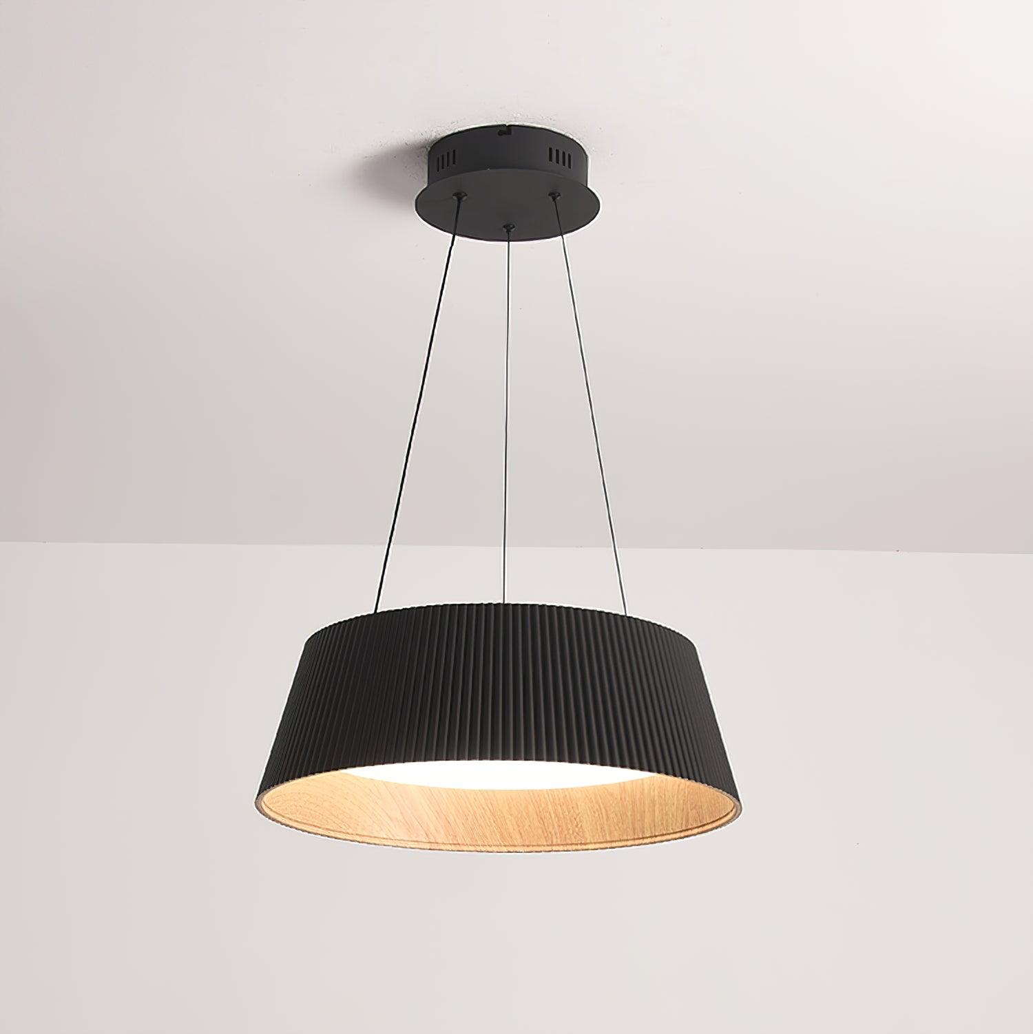 Delta Lampe Suspendue Profil Bas Bois Intérieur - Neutralighting