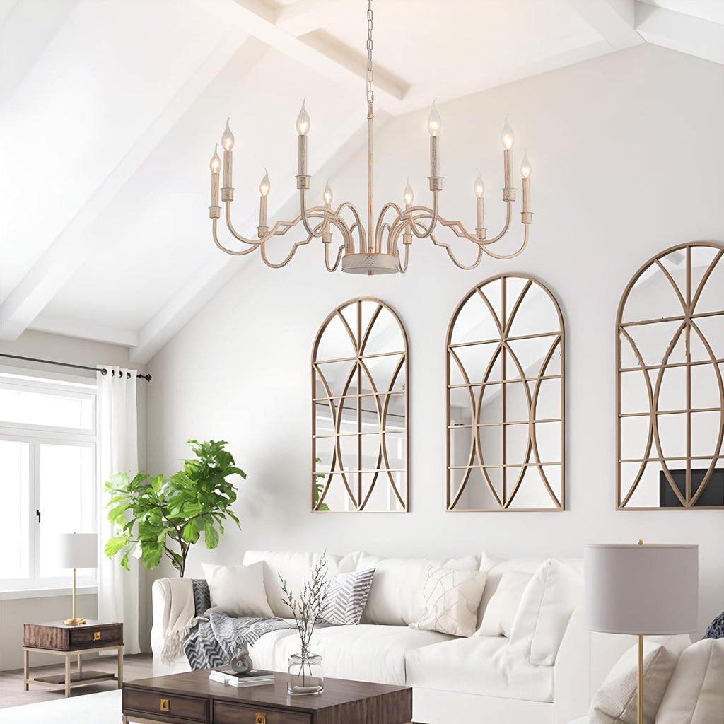 Oval Lustre Métal Laiton Industriel Vintage - Neutralighting