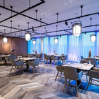 Solara Suspension Cylindre en Maille Accent en Laiton Industriel - Neutralighting