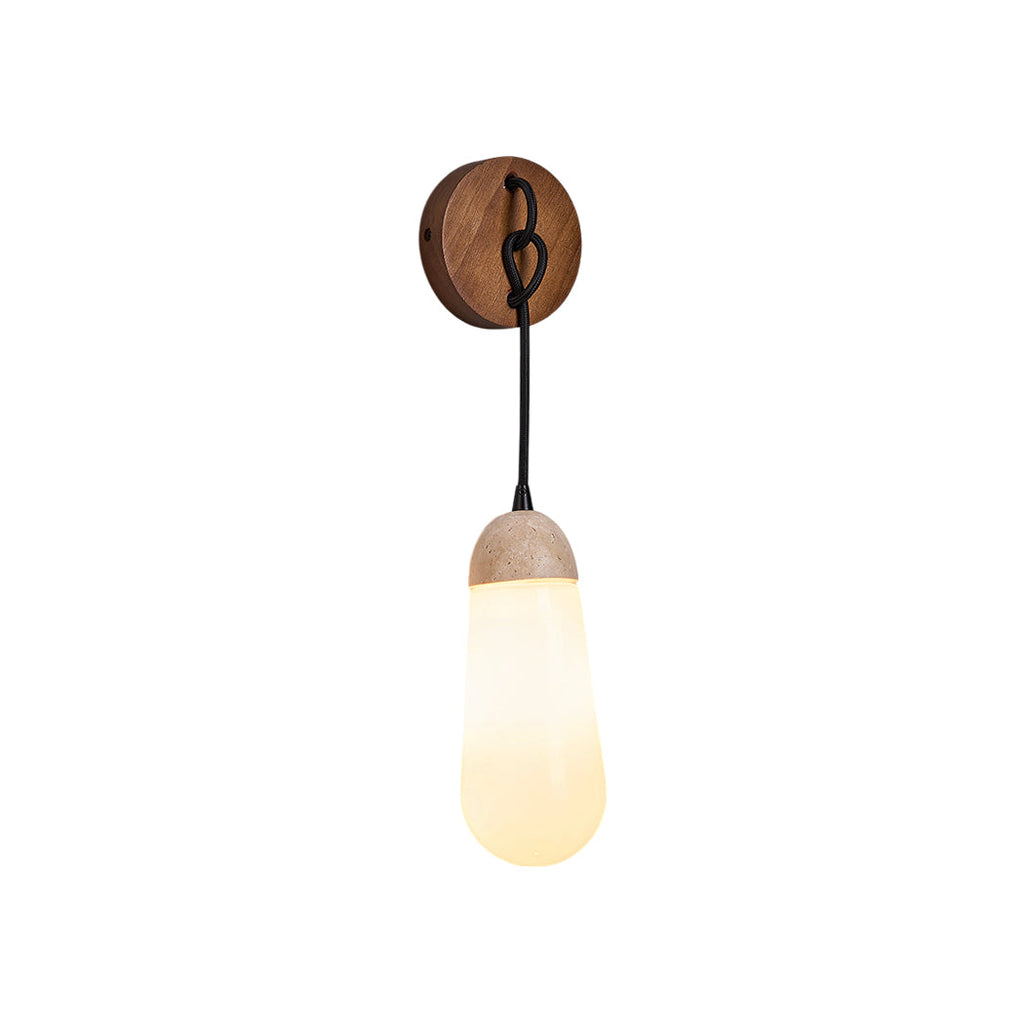 Radiant Applique Murale Bois Travertin Minimaliste Moderne - Neutralighting
