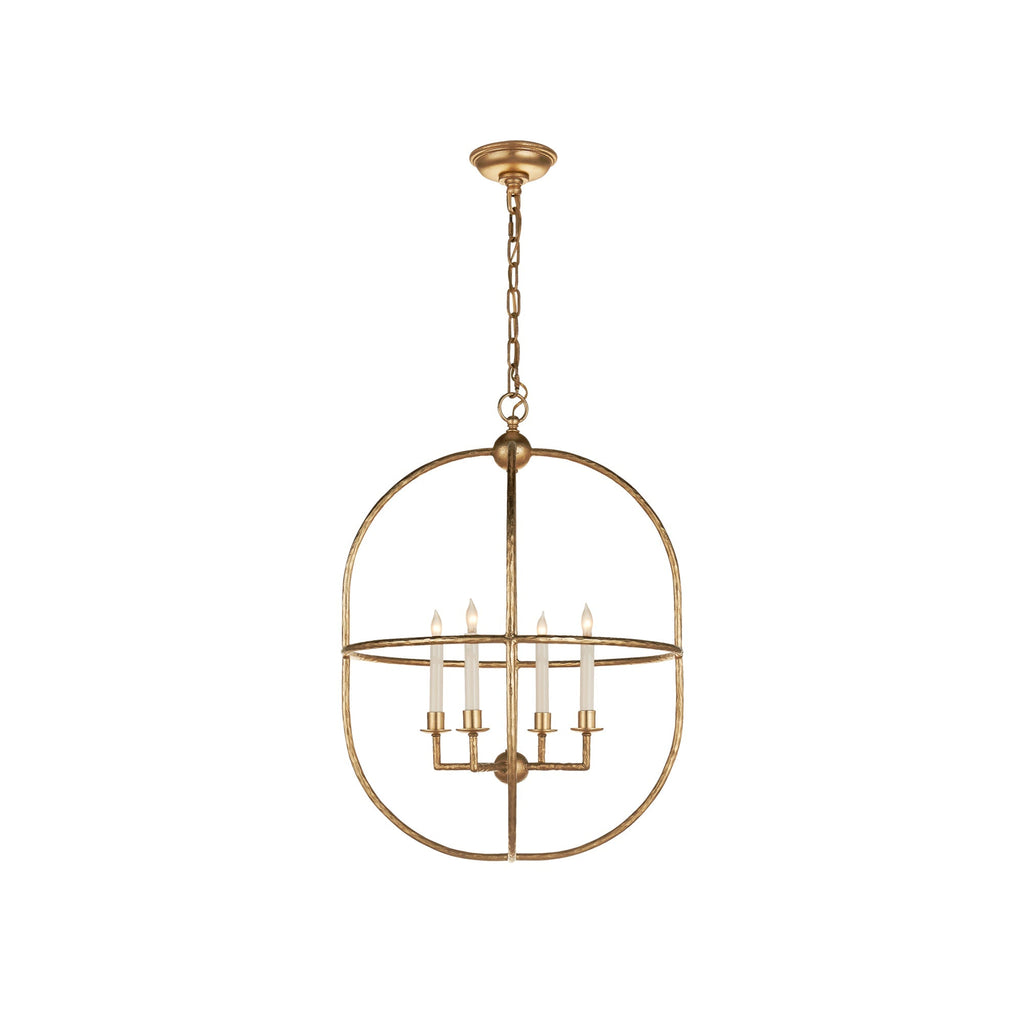 Sylph Suspension Métal Laiton Ouvert Industriel Vintage - Neutralighting