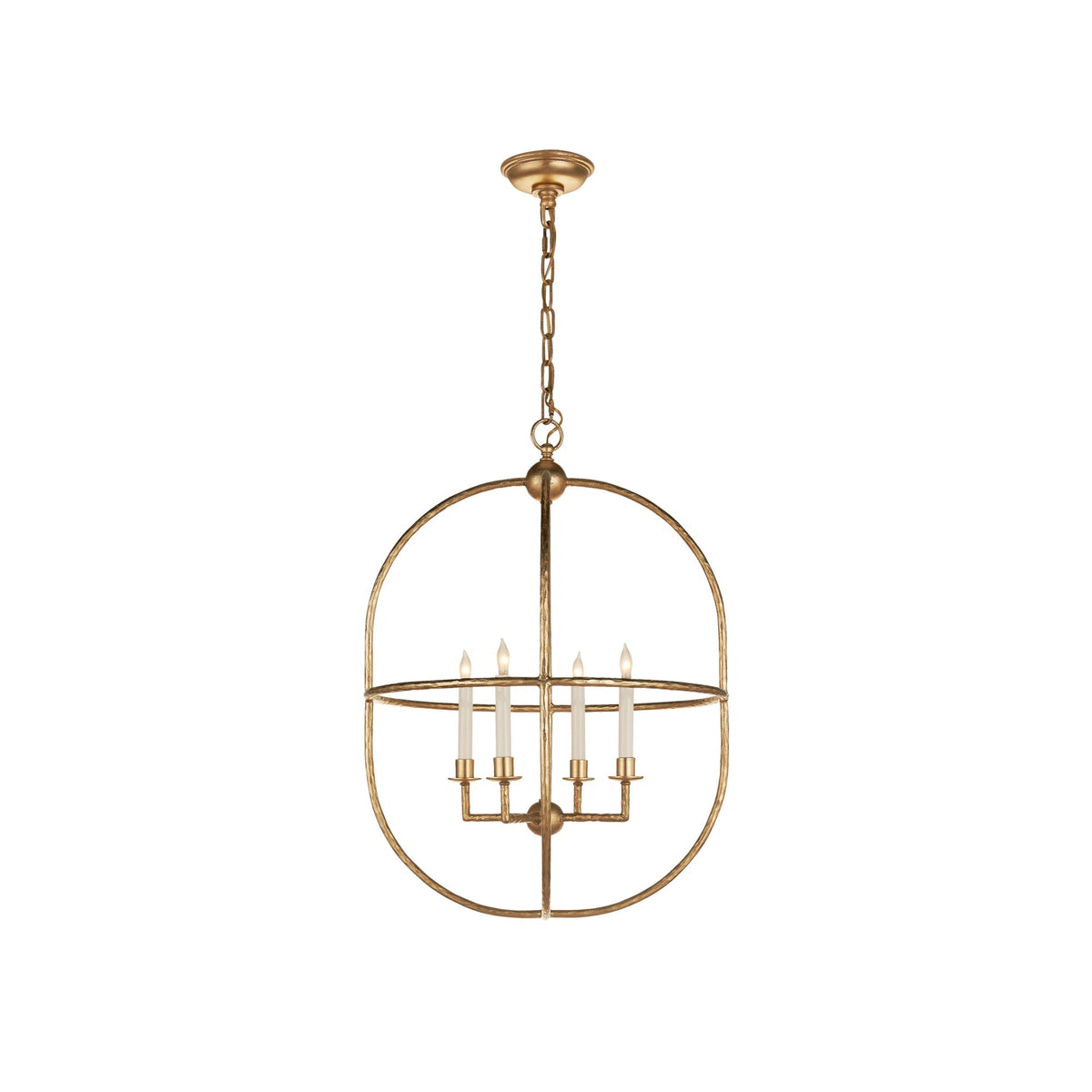Sylph Suspension Métal Laiton Ouvert Industriel Vintage - Neutralighting