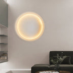 Aria Applique Murale de Peinture Dimmable avec Télécommande, 2 Style, Blanc, Salon - Neutralighting
