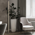 Ray Simple Linéaire LED Lampadaire Or Noir Métal Gel de Silice Salon Chambre - Neutralighting