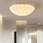 Solara Plafonnier Forme Coquillage Cannelé Doux Élégant - Neutralighting