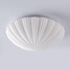 Solara Plafonnier Forme Coquillage Cannelé Doux Élégant - Neutralighting