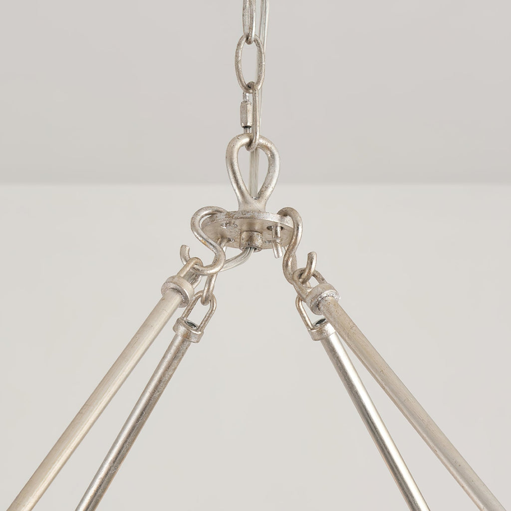 Unite Lustre Rond Industriel Vintage En Métal Doré - Neutralighting