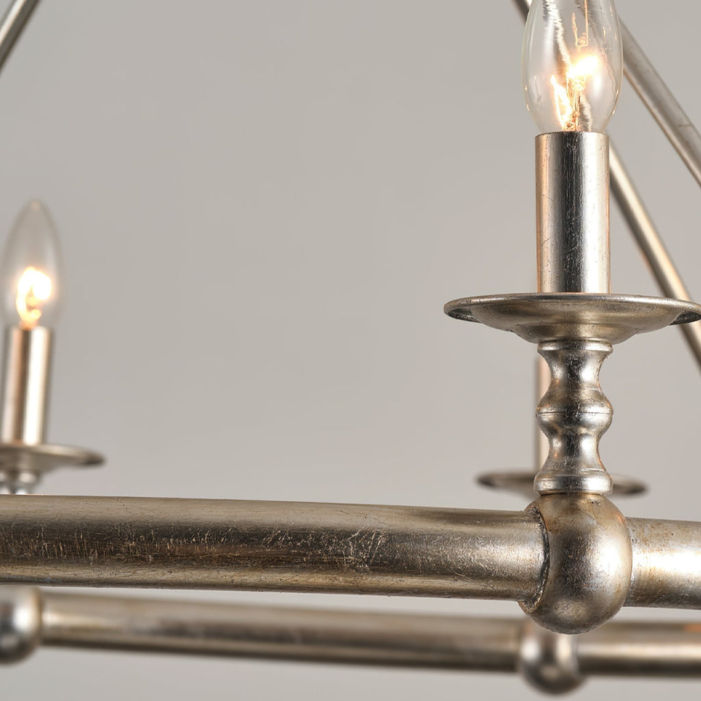 Unite Lustre Rond Industriel Vintage En Métal Doré - Neutralighting