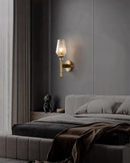 Lustra Applique Murale Laiton Cristal Élégante - Neutralighting