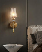 Lustra Applique Murale Laiton Cristal Élégante - Neutralighting
