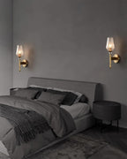 Lustra Applique Murale Laiton Cristal Élégante - Neutralighting
