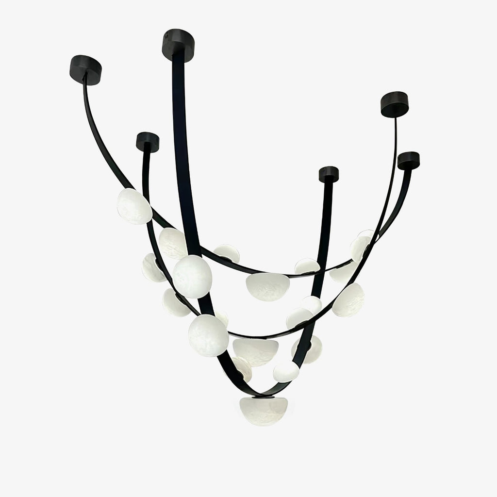Evcaria Lustre Moderne en Albâtre - Neutralighting