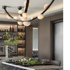 Evcaria Lustre Moderne en Albâtre - Neutralighting