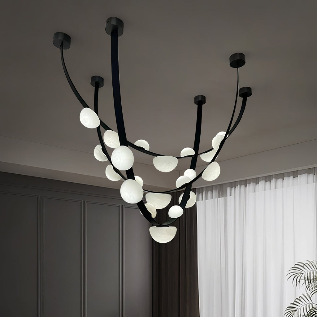 Evcaria Lustre Moderne en Albâtre - Neutralighting