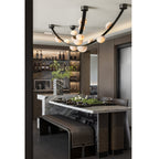 Evcaria Lustre Moderne en Albâtre - Neutralighting