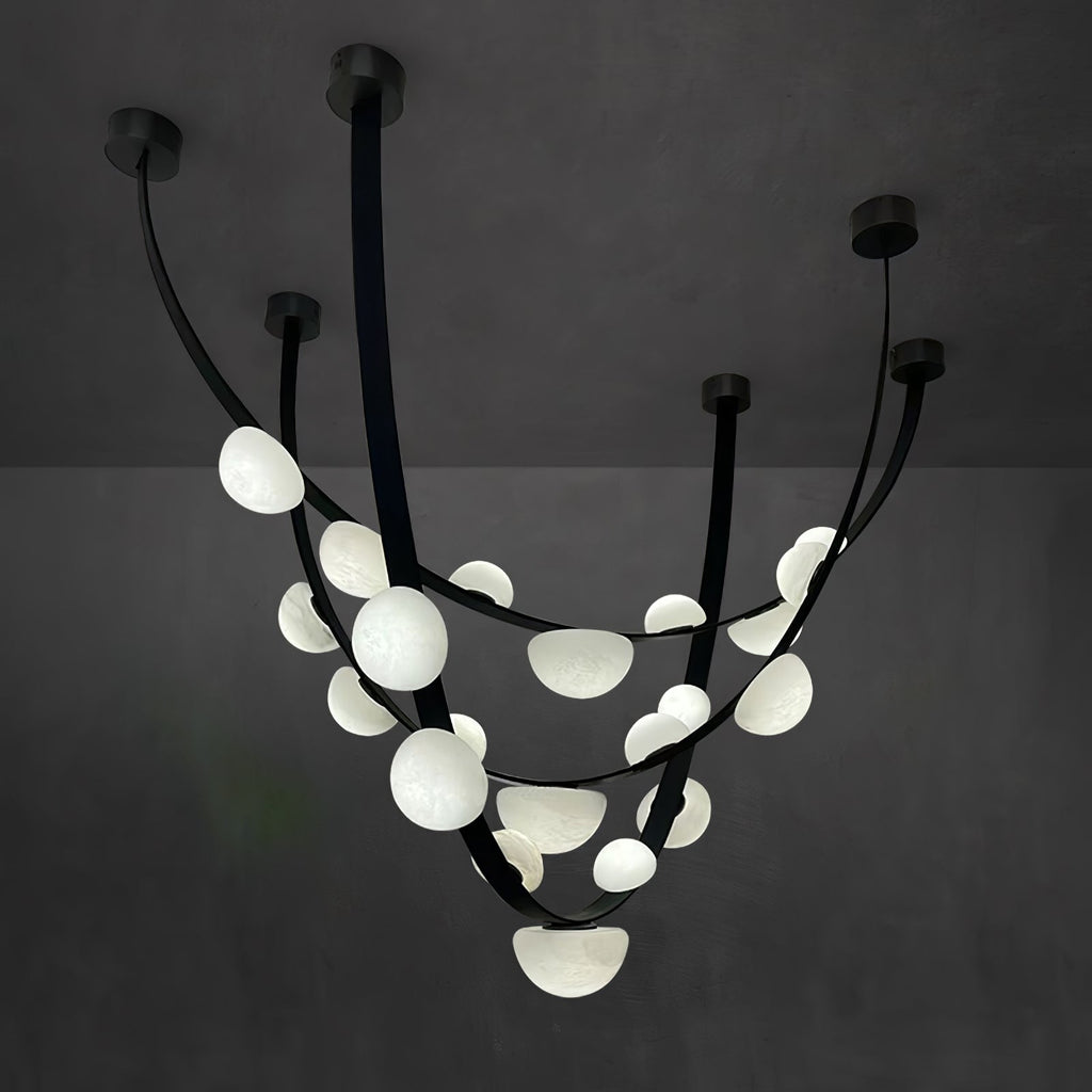 Evcaria Lustre Moderne en Albâtre - Neutralighting