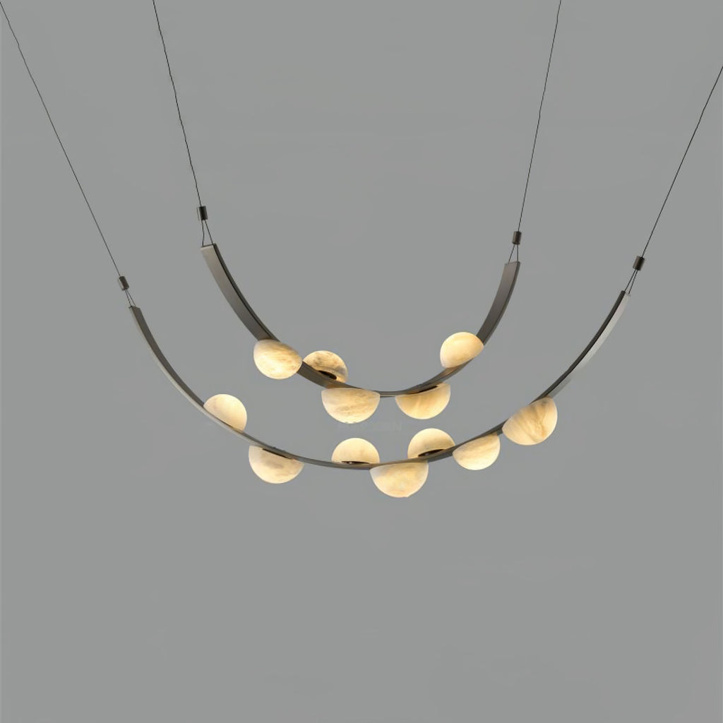 Evcaria Lustre Moderne en Albâtre - Neutralighting