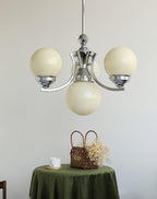 Lustra Chandelier Globe Chrome Moderne 5-Lumières - Neutralighting