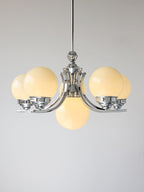 Lustra Chandelier Globe Chrome Moderne 5-Lumières - Neutralighting