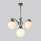 Lustra Chandelier Globe Chrome Moderne 5-Lumières - Neutralighting