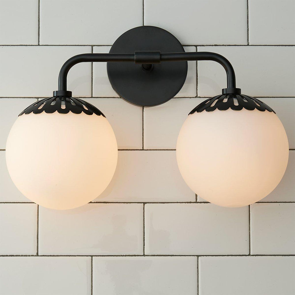 Aegis Applique Murale Globe Laiton Verre Minimaliste Moderne - Neutralighting
