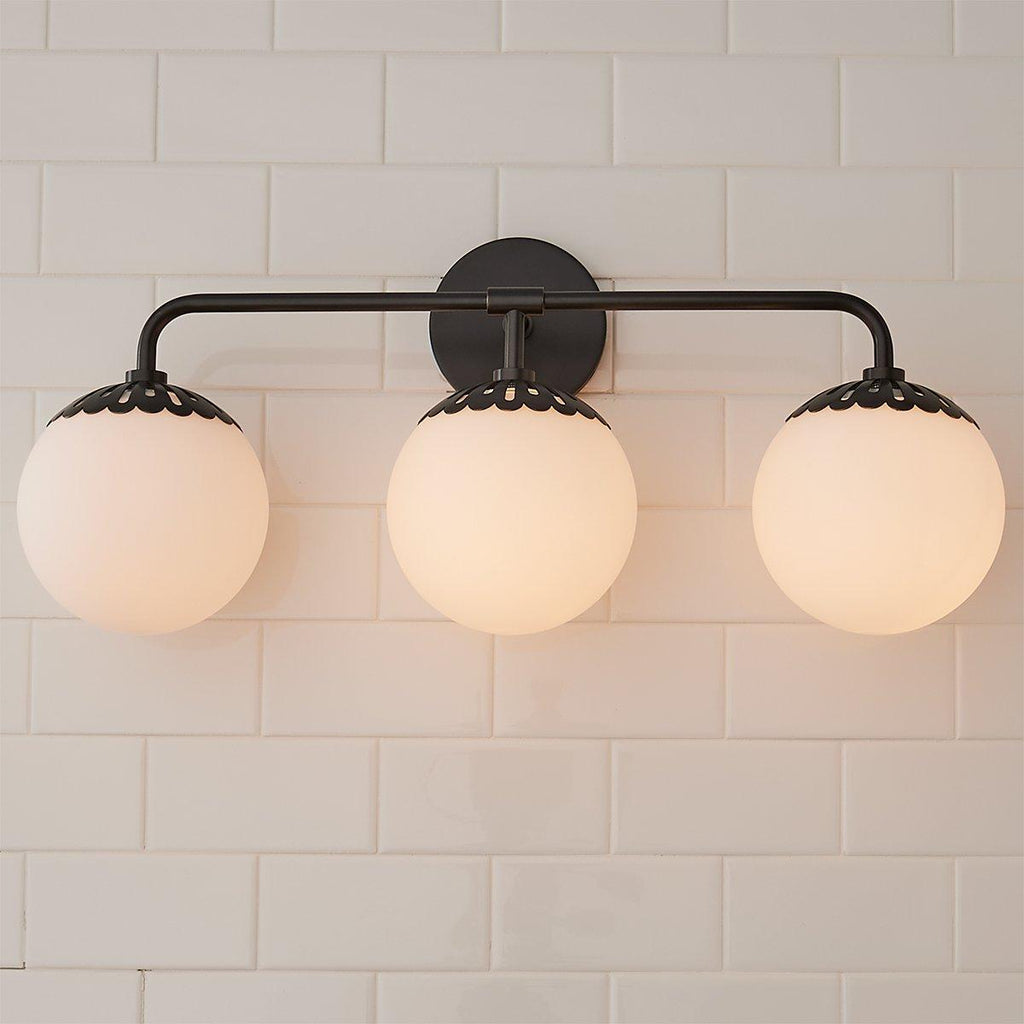 Aegis Applique Murale Globe Laiton Verre Minimaliste Moderne - Neutralighting