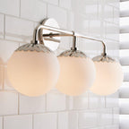 Aegis Applique Murale Globe Laiton Verre Minimaliste Moderne - Neutralighting