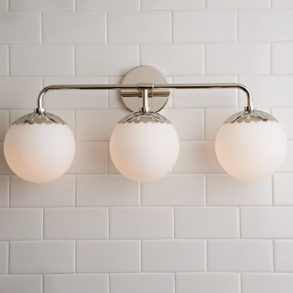 Aegis Applique Murale Globe Laiton Verre Minimaliste Moderne - Neutralighting
