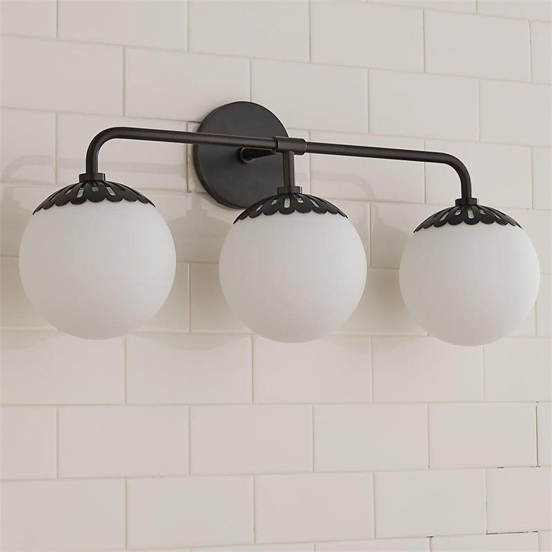 Aegis Applique Murale Globe Laiton Verre Minimaliste Moderne - Neutralighting