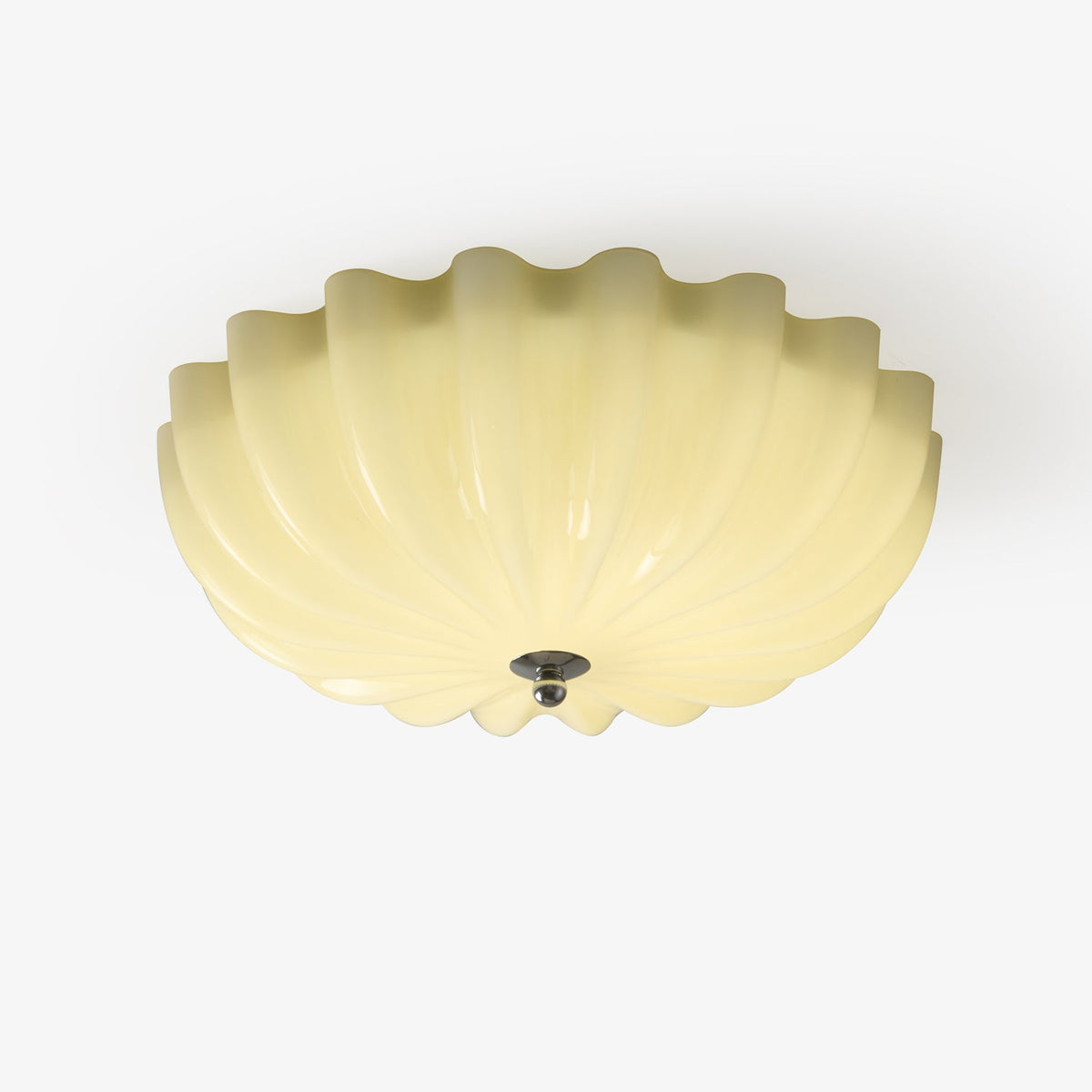 Zerinos Plafonnier Art Nordique Premium Coquillage Bois Verre - Neutralighting