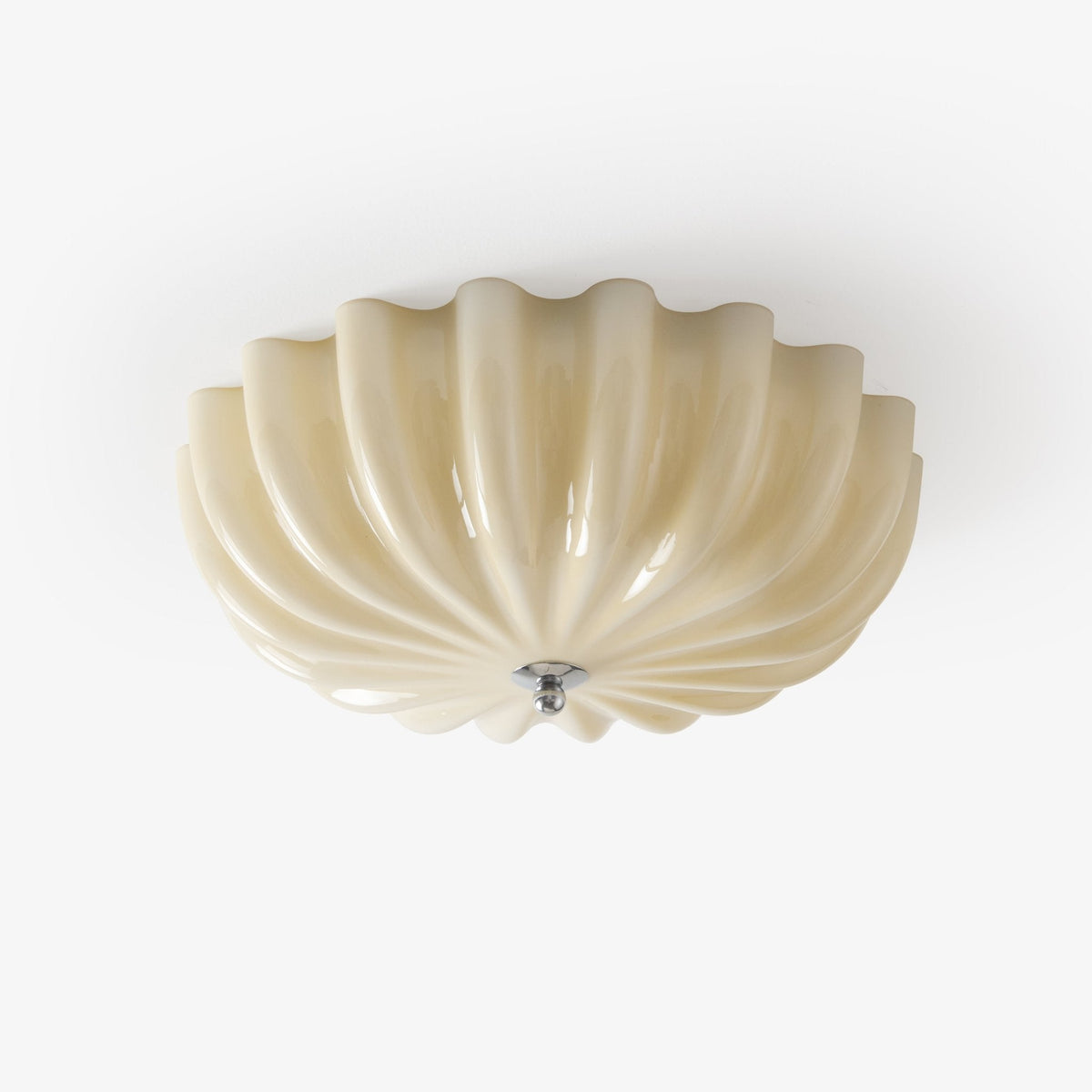 Zerinos Plafonnier Art Nordique Premium Coquillage Bois Verre - Neutralighting