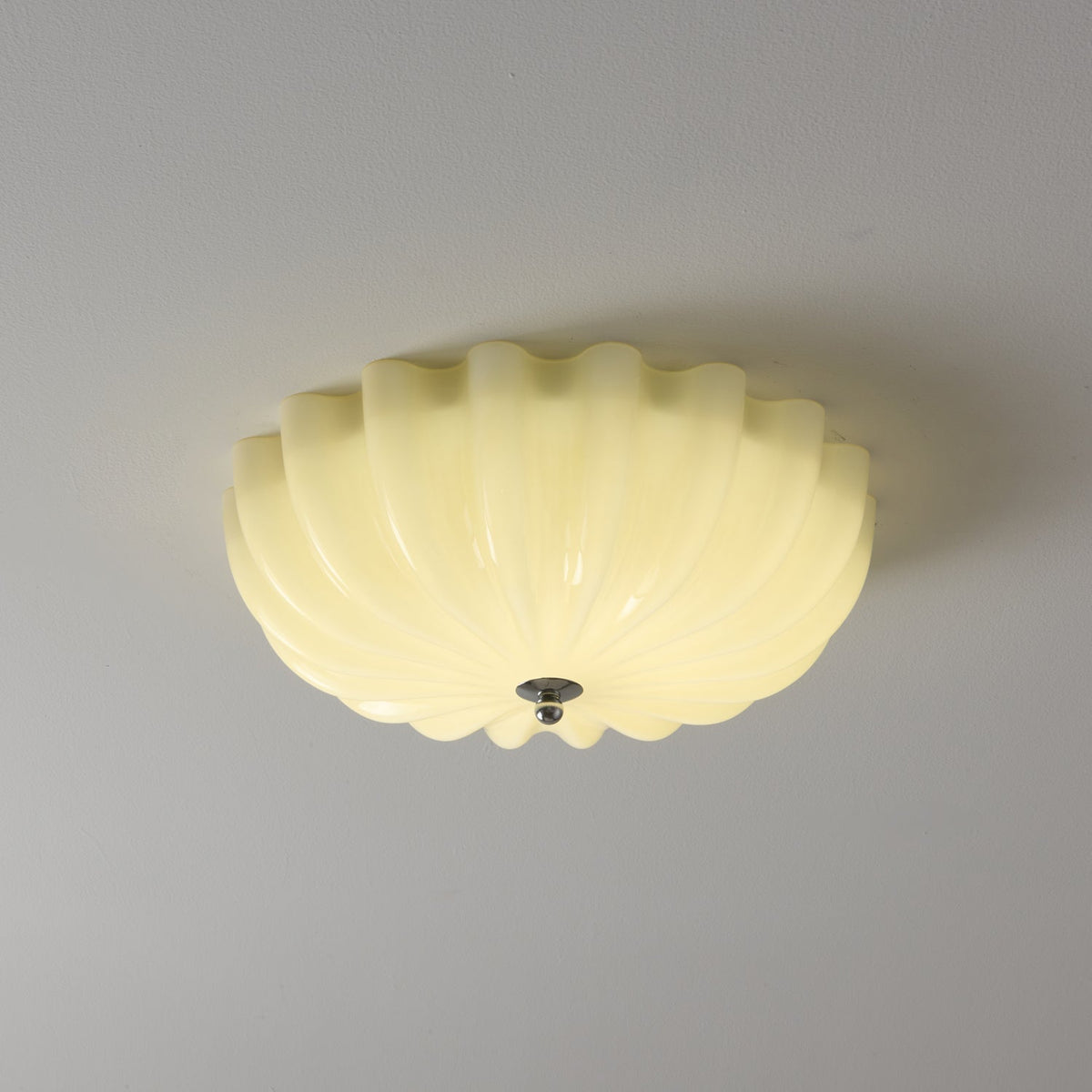Zerinos Plafonnier Art Nordique Premium Coquillage Bois Verre - Neutralighting