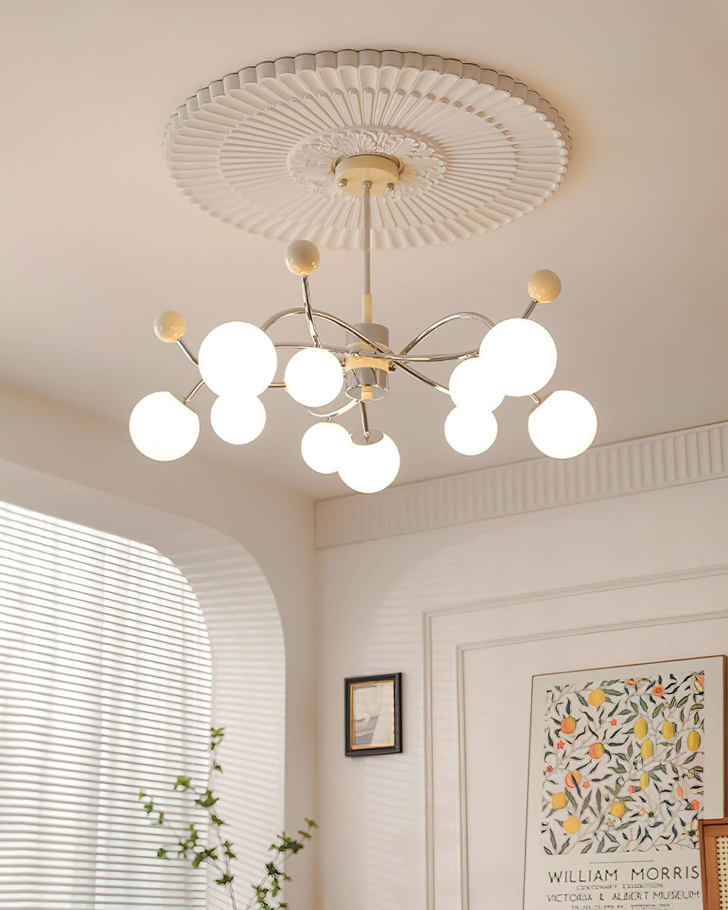 Diana Lustre Orbe Dépoli Courbes - Neutralighting