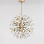 Aurora Lustre de Luxe en Métal Doré - Neutralighting