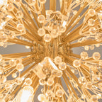 Aurora Lustre de Luxe en Métal Doré - Neutralighting