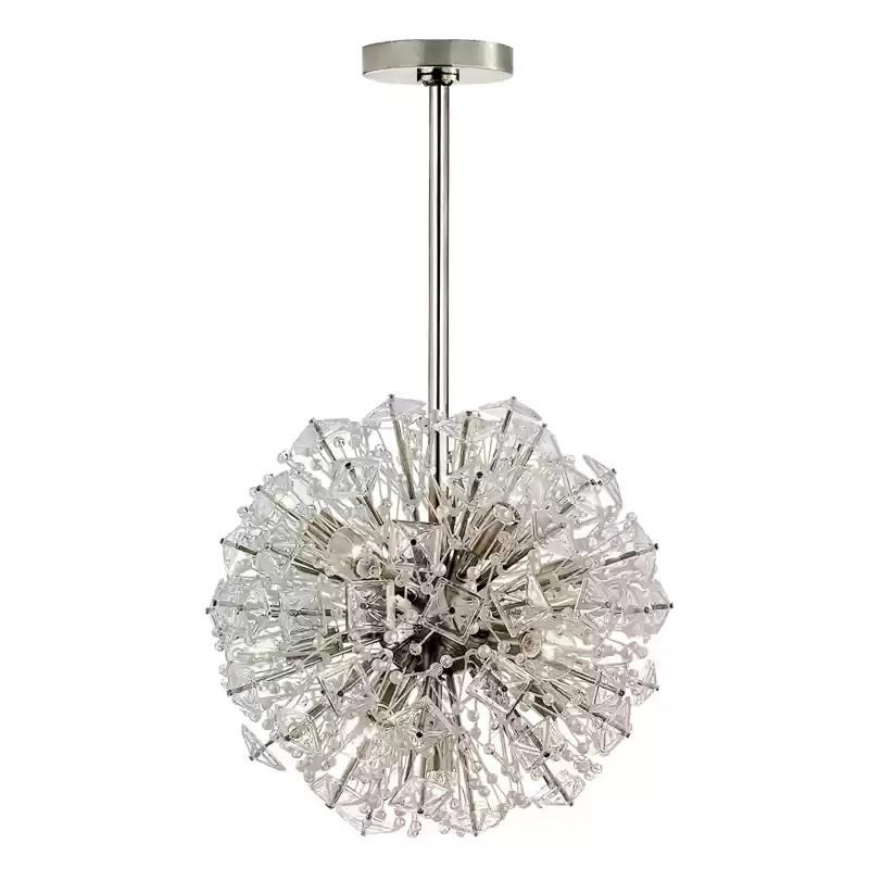 Aurora Lustre de Luxe en Métal Doré - Neutralighting