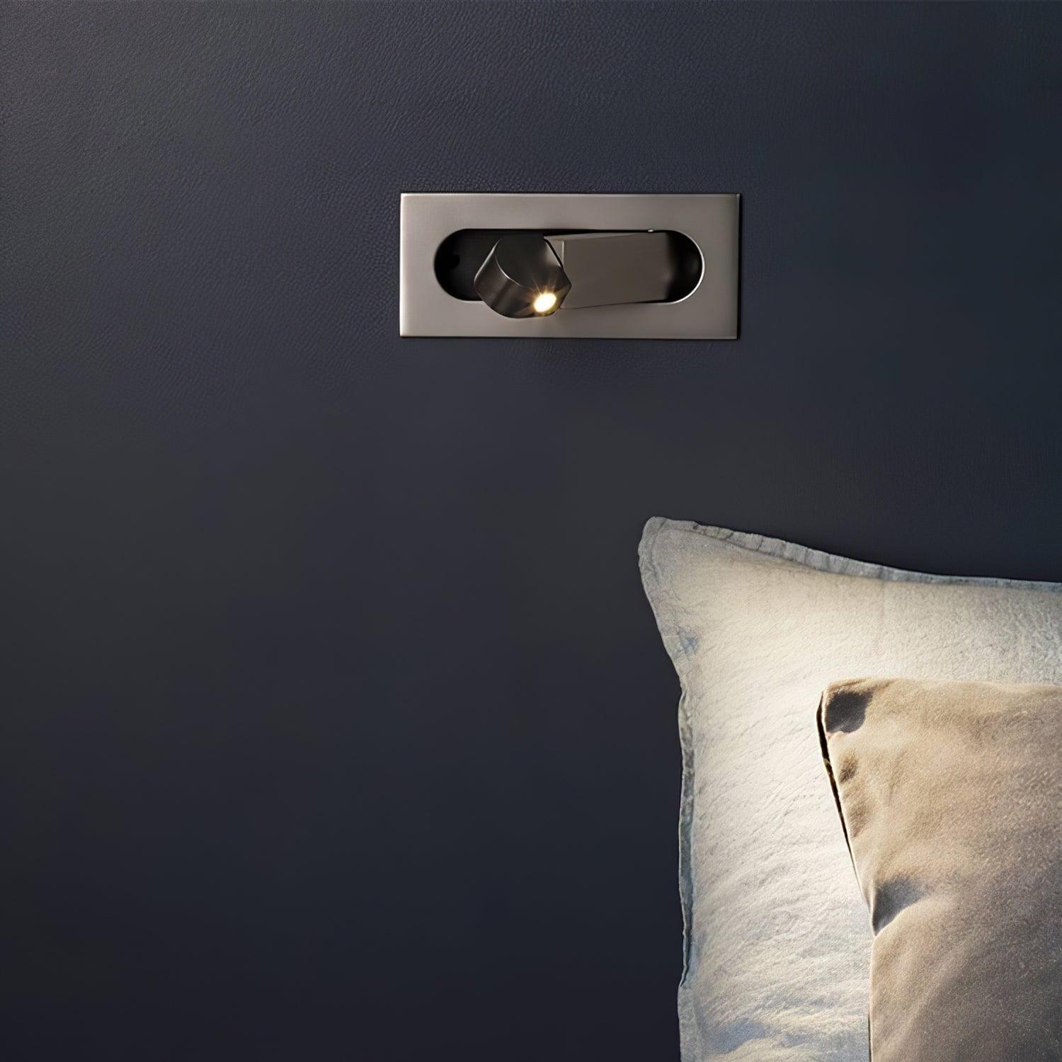 Duvin Applique Murale LED Noire Réglable - Neutralighting