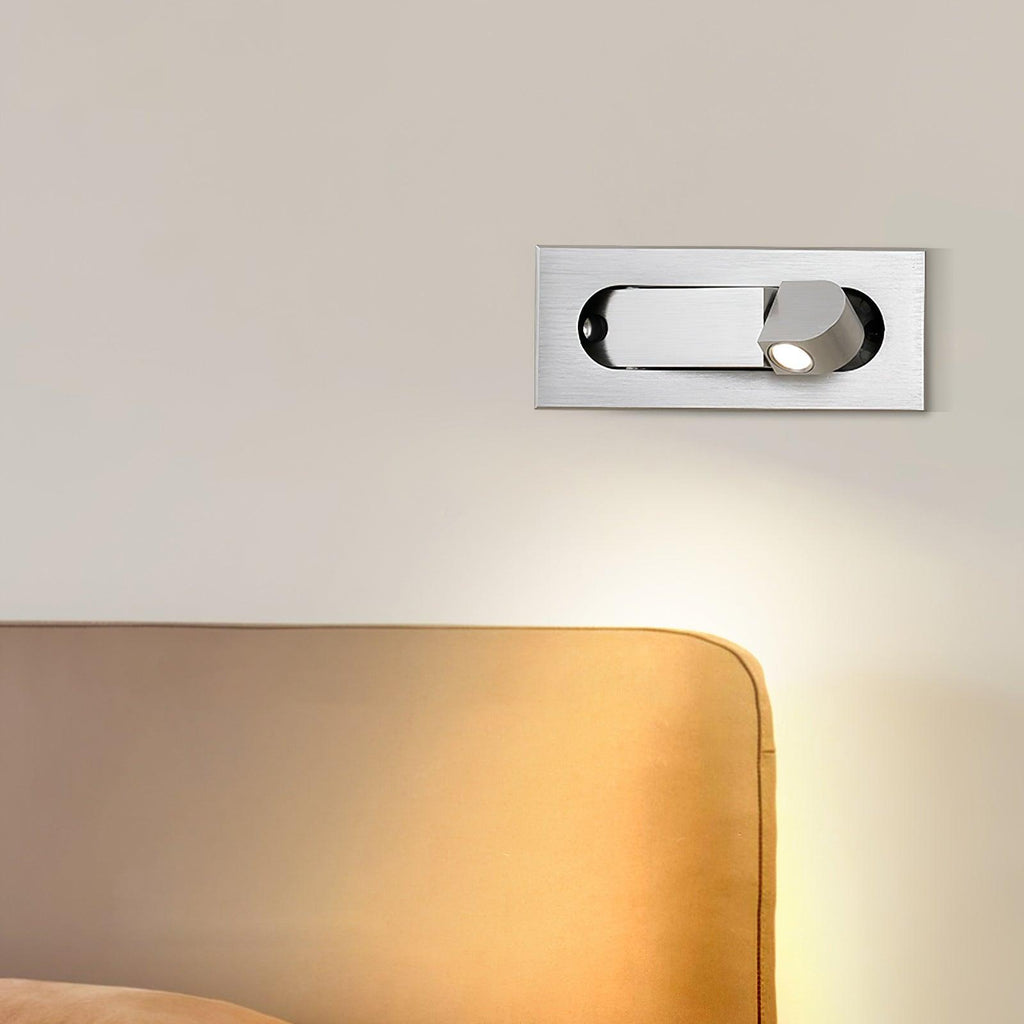 Duvin Applique Murale LED Noire Réglable - Neutralighting