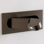 Duvin Applique Murale LED Noire Réglable - Neutralighting